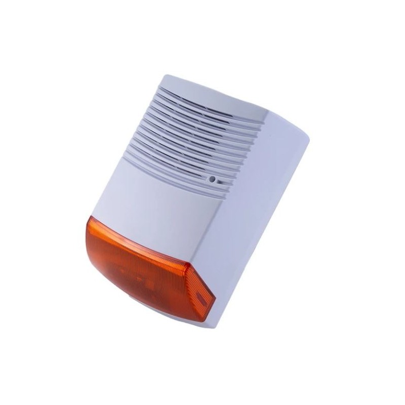 Sirena autoalimentata con lampeggiante 128dB
