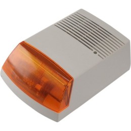 Sirena autoalimentata con lampeggiante 128dB