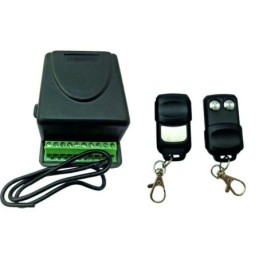 Kit automazione ricevitore+2 telecomandi 433MHz