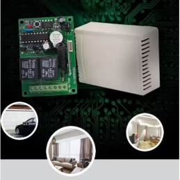 Ricevitore 433MHz 2 canali con 2 telecomandi