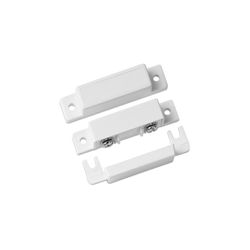 Contatto magnetico reed in ABS - Bianco