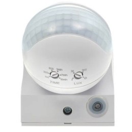 Sensore di movimento PIR 1200W bianco