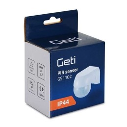 Sensore di movimento PIR 800W max GETI GS1102