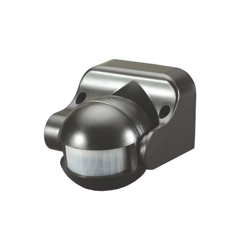 Sensore di movimento PIR 1200W max nero GETI GS1101B