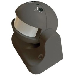Sensore di movimento PIR 1200W max nero GETI GS1101B