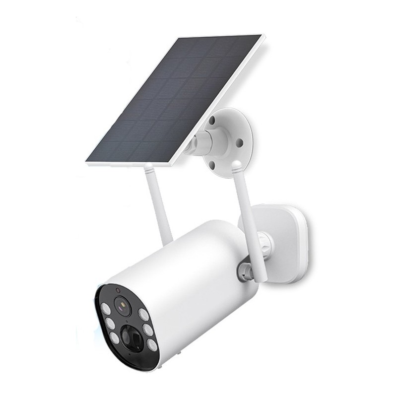 Telecamera IP WiFi 2MP 1080p con pannello solare
