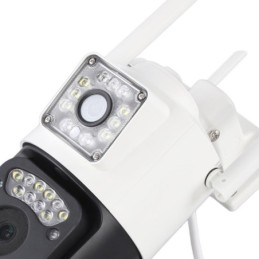 Telecamera IP WiFi con doppio obiettivo 2MP 1080p