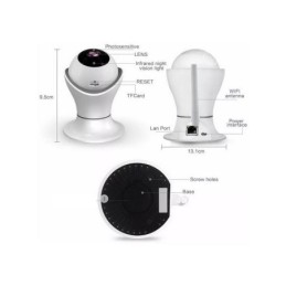 Telecamera IP WiFi robotizzata 1080p Full HD