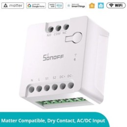 Sonoff MINI-D Relè a Contatto Pulito Smart Wi-Fi