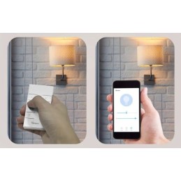 Interruttore dimmer smart Sonoff D1 WiFi 2.4GHz con telecomando