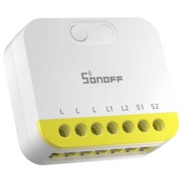 Relè smart Sonoff MINI-ZB2GS-L Zigbee 2 canali senza neutro