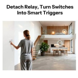 Relè smart Sonoff MINI-ZB2GS-L Zigbee 2 canali senza neutro