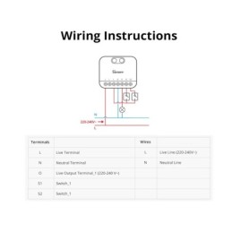 Dimmer smart Sonoff MINI-ZBDIM Zigbee 3.0 da incasso