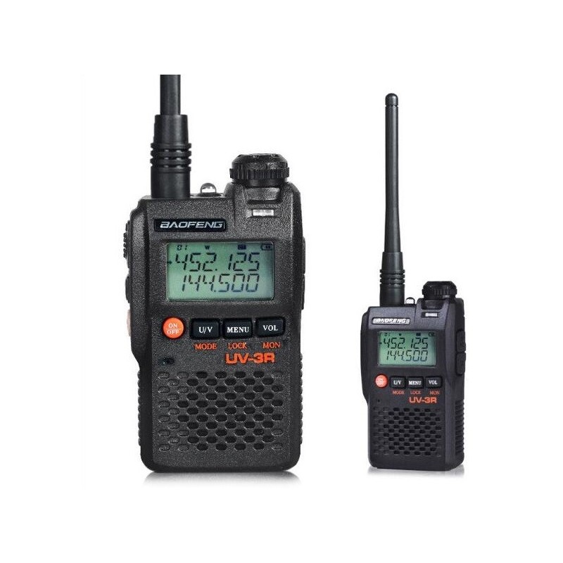 Ricetrasmittente Baofeng UV-3R VHF-UHF con auricolare