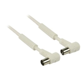 Cavo Coassiale ad Angolo Coassiale Maschio - Femmina Coax (IEC) 25m Bianco