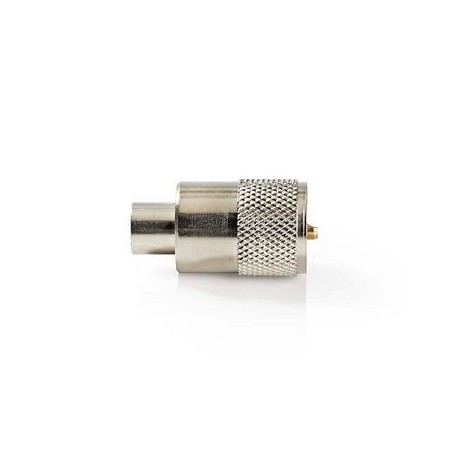 Connettore PL259  Maschio | Per Cavi Coassiali RG58 | 25 pezzi | Metallo