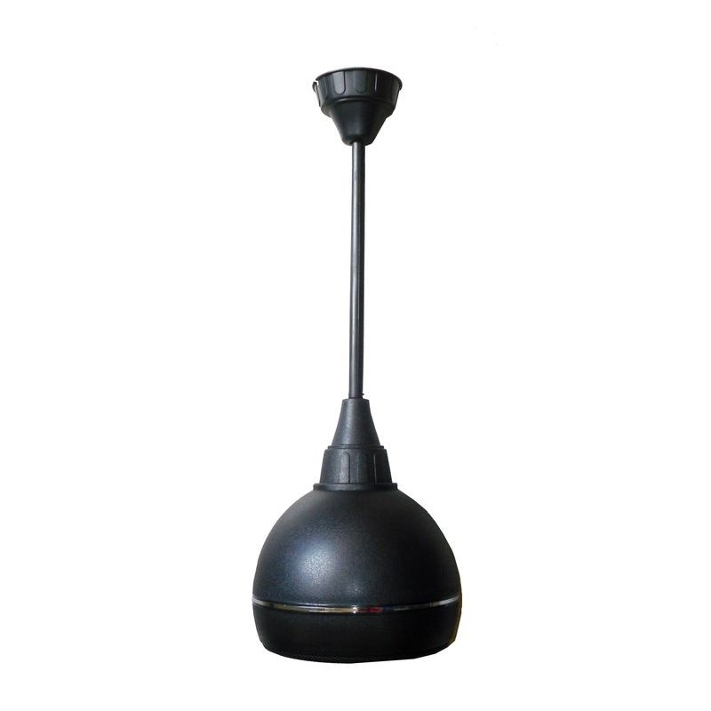Altoparlante PA da soffitto pendente 100V - Nero