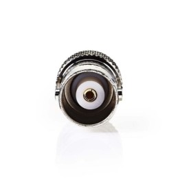 Adattatore SMA - BNC SMA maschio-BNC femmina Oro/Metallo