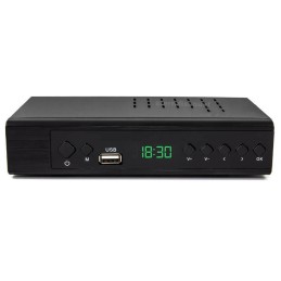 Decoder digitale terrestre HDMI/SCART/USB/LAN DVB T3 FULL HD 1080p H.265
