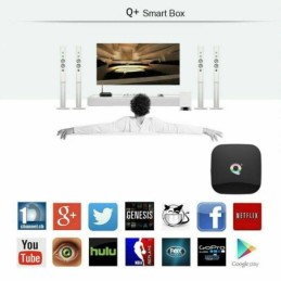 TV Box Android 10.0 Q PLUS 4gb RAM 64gb ROM con telecomando FO-Y7