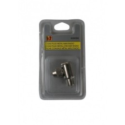 Spina coassiale femmina angolata 75Ohm