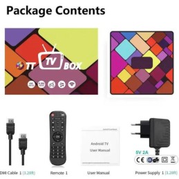 TV Box Android 10.0 8K 4GB/64GB HDMI