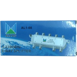Splitter 8 uscite 5-2300mHz Alcad AL1-08