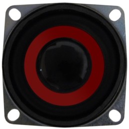 Altoparlante 5W 4 Ohm 5x5x2.5cm rosso