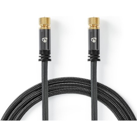 Cavo satellitare e antenna coassiale 5m schermato