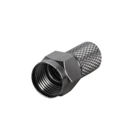 Connettore F 6,8 mm nero per cavo coassiale