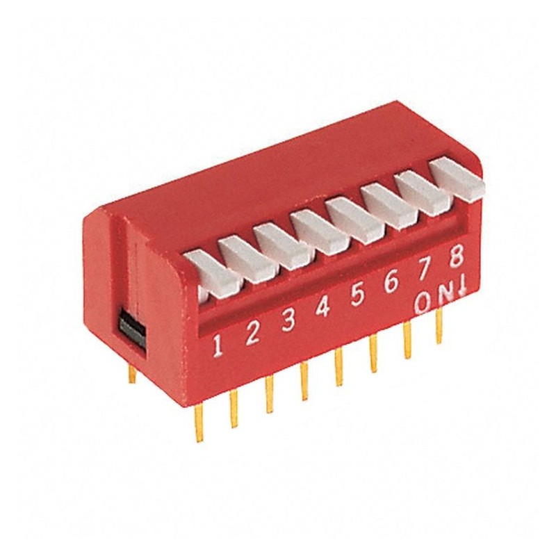 Dip switch 8 vie