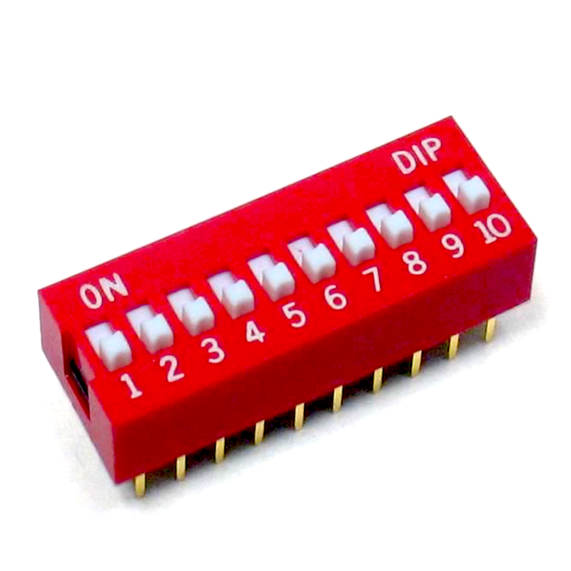 Dip switch 10 vie