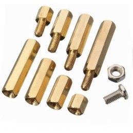 Kit 120 pz distanziali M3 varie misure