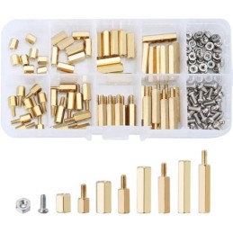 Kit 120 pz distanziali M3 varie misure