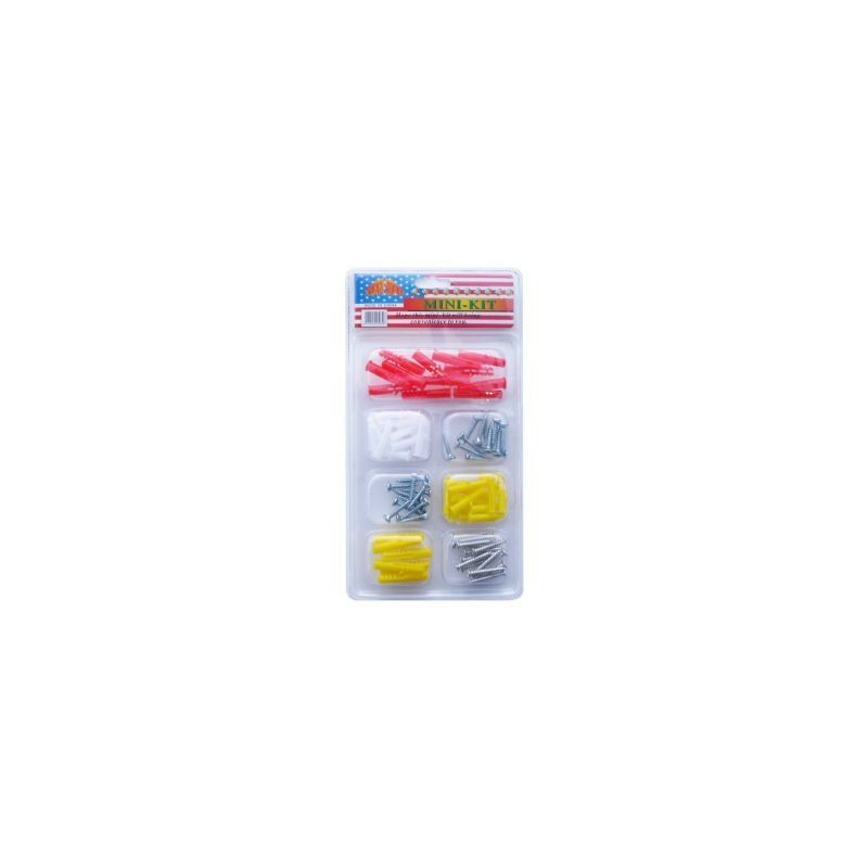 Assortimento tasselli e viti 6-8mm