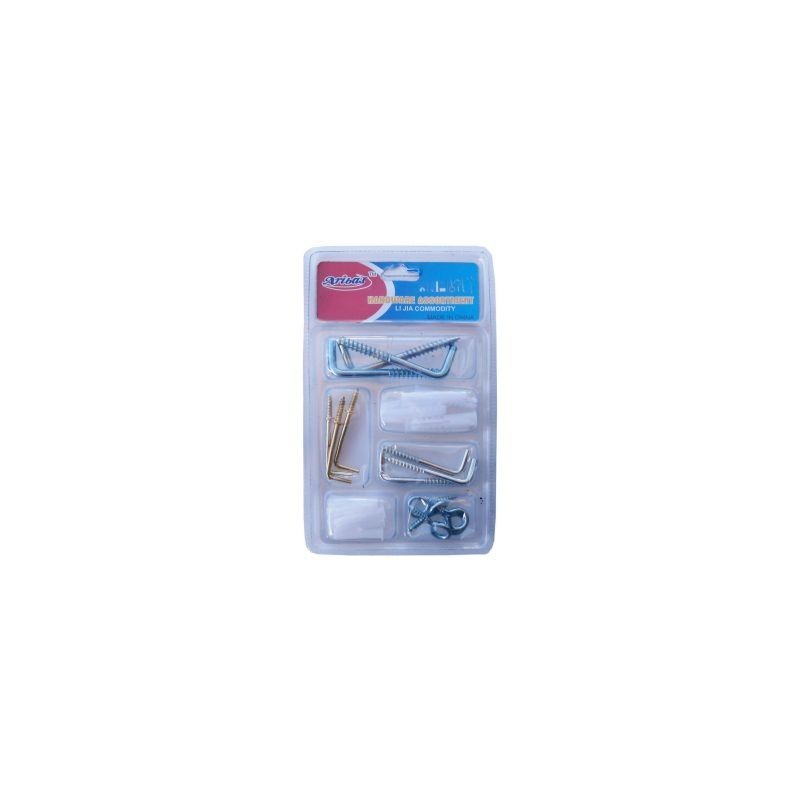 Assortimento rampini a vite con tasselli