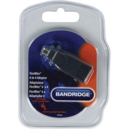 Adattatore Firewire 400 da 4 PIN maschio a 6 PIN femmina
