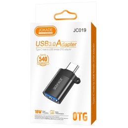 Adattatore USB-C Maschio a USB-A Femmina JC019