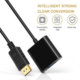 Adattatore da DisplayPort a VGA placcato oro