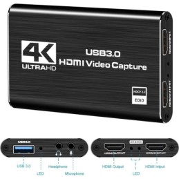 Scheda di acquisizione video 4K Sn Record HDMI USB3.0 1080P 60FPS