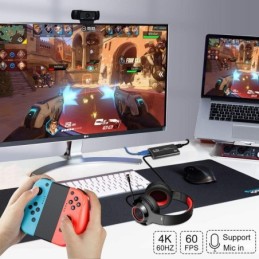 Scheda di acquisizione video 4K Sn Record HDMI USB3.0 1080P 60FPS