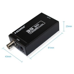 Convertitore video da SDI BNC ad HDMI adattatore SDI/HD-SDI/3G-SDI 1080P