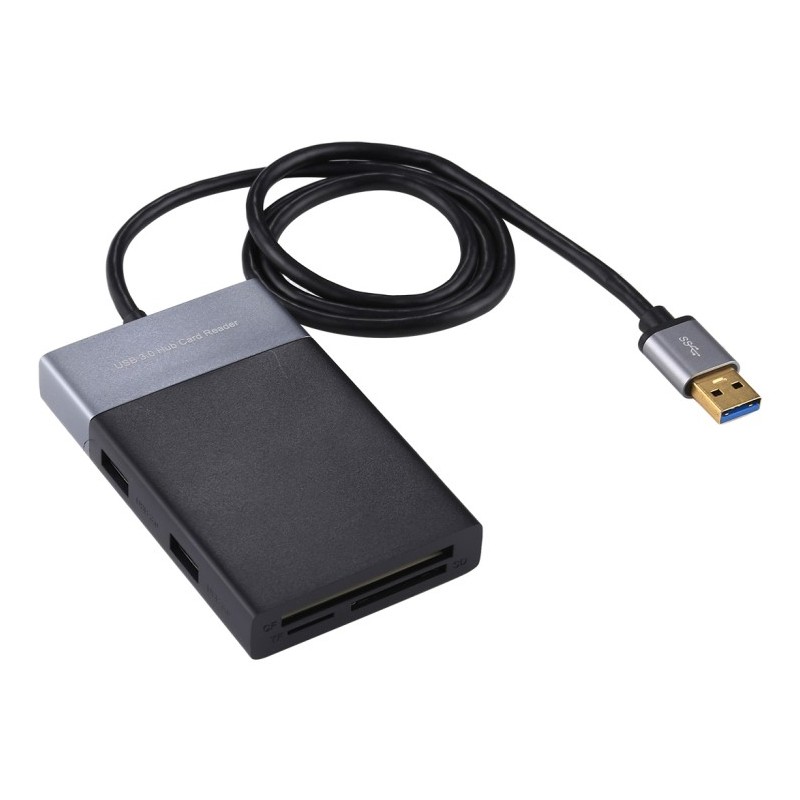 Lettore di schede USB 3.0 6 in 1 con porte Dual USB