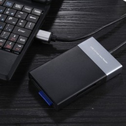Lettore di schede USB 3.0 6 in 1 con porte Dual USB