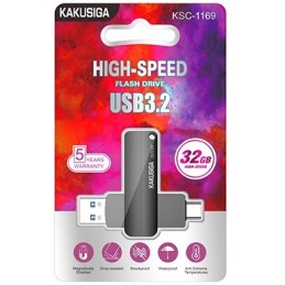 Chiavetta USB 2in1 USB 3.2 - USB type C 32GB KSC-1169