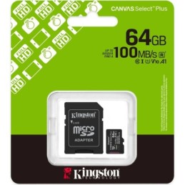 Scheda di memoria microSD con adattatore 64 GB Kingston