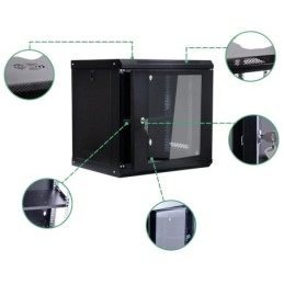 Armadio rack da Parete 9U 53x40x45cm
