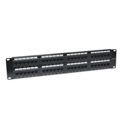 Pannello Patch UTP 48 posti RJ45 cat 6