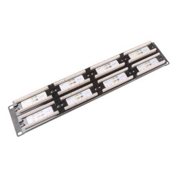 Pannello Patch UTP 48 posti RJ45 cat 6