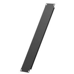 Pannello cieco per armadi rack 19'' nero 2U